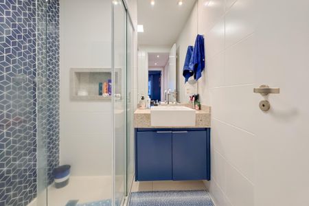 Apartamento à venda com 106m², 3 quartos e 2 vagas Apartamento à venda com 106m², 3 quartos e 2 vagasBanheiro