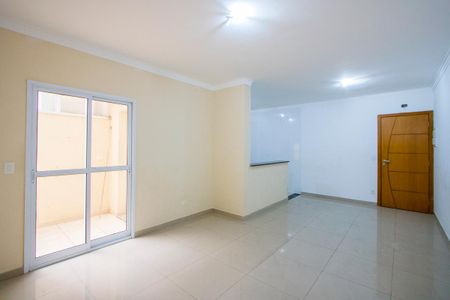 Sala de apartamento para alugar com 3 quartos, 80m² em Vila Alice, Santo André