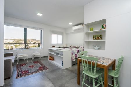 Cozinha de kitnet/studio à venda com 1 quarto, 38m² em chacara das pedras, Porto Alegre