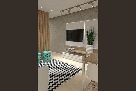 Apartamento à venda com 70m², 1 quarto e 2 vagas