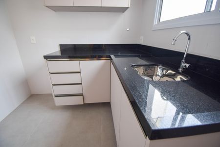 Cozinha de casa de condomínio para alugar com 2 quartos, 61m² em Vila Gomes Cardim, São Paulo