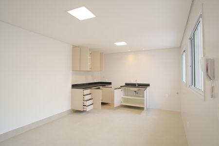 Casa de condomínio para alugar com 59m², 2 quartos e sem vagaSala/Cozinha