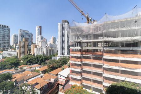 Vista da Varanda da Sala de apartamento para alugar com 1 quarto, 43m² em Paraíso, São Paulo