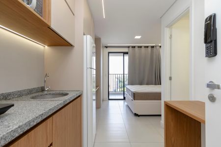 Studio de apartamento para alugar com 1 quarto, 25m² em Santo Amaro, São Paulo
