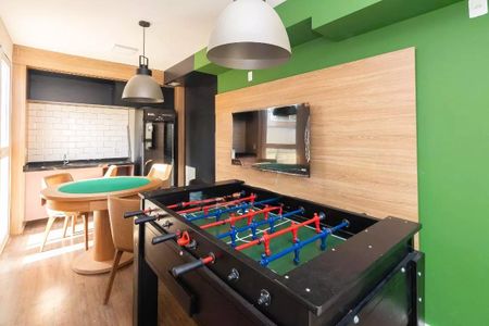 Apartamento para alugar com 32m², 2 quartos e sem vaga Apartamento para alugar com 32m², 2 quartos e sem vagaÁrea comum - Salão de jogos