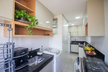 Apartamento à venda com 65m², 2 quartos e 2 vagasCozinha e Área de Serviço