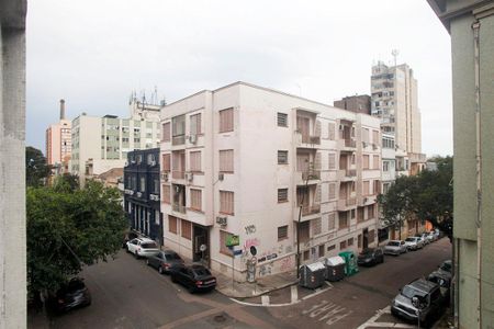 Vista da Sala de apartamento à venda com 1 quarto, 42m² em Centro Histórico, Porto Alegre