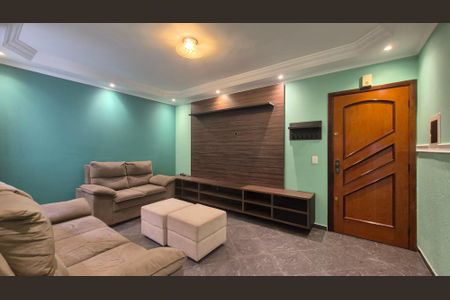 Sala de apartamento à venda com 3 quartos, 93m² em Campestre, Santo André