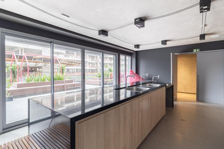 Studio à venda com 27m², 1 quarto e sem vaga Studio à venda com 27m², 1 quarto e sem vagaÁrea comum - Lavanderia