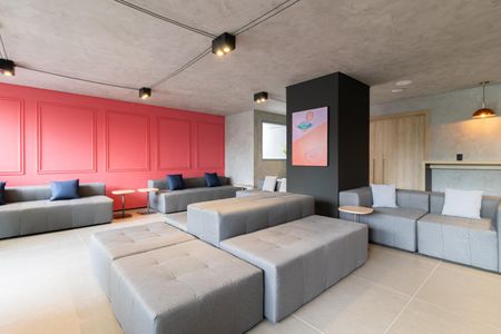 Studio à venda com 27m², 1 quarto e sem vaga Studio à venda com 27m², 1 quarto e sem vagaÁrea comum - Salão de festas