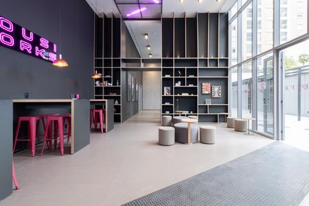 Studio à venda com 27m², 1 quarto e sem vaga Studio à venda com 27m², 1 quarto e sem vagaÁrea comum - Hall Social