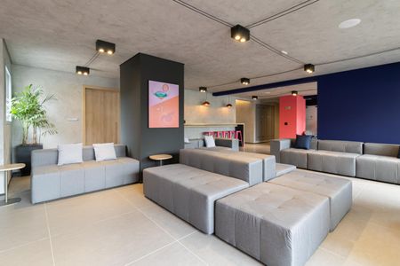 Studio à venda com 27m², 1 quarto e sem vaga Studio à venda com 27m², 1 quarto e sem vagaÁrea comum - Salão de festas