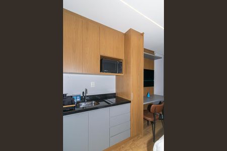 Studio à venda com 27m², 1 quarto e sem vaga Studio à venda com 27m², 1 quarto e sem vagaCozinha