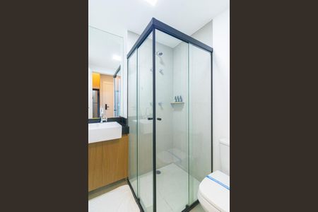 Studio à venda com 27m², 1 quarto e sem vaga Studio à venda com 27m², 1 quarto e sem vagaBanheiro