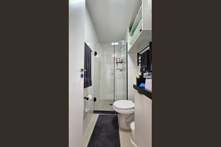 Banheiro de apartamento para alugar com 1 quarto, 24m² em Vila Santa Catarina, São Paulo