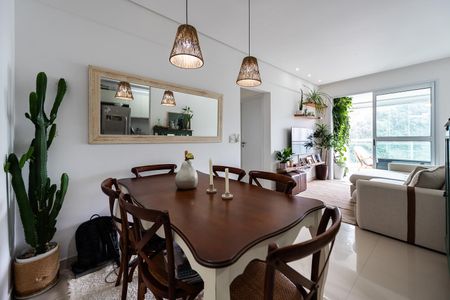 Sala de apartamento para alugar com 2 quartos, 75m² em José Menino, Santos