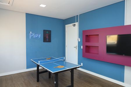 Apartamento à venda com 32m², 2 quartos e sem vagaÁrea comum - Salão de jogos