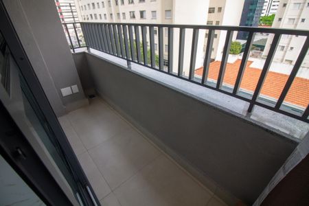 Studio para alugar com 25m², 1 quarto e sem vagaVaranda