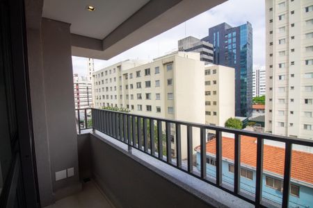 Studio para alugar com 25m², 1 quarto e sem vagaVaranda