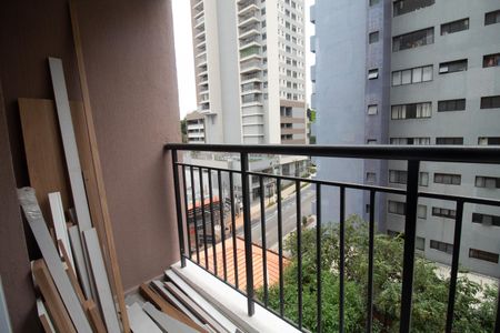 Studio para alugar com 28m², 1 quarto e sem vagaVaranda
