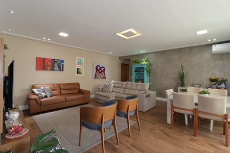 Sala de apartamento à venda com 4 quartos, 181m² em Campestre, Santo André