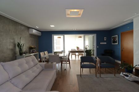 Sala de apartamento à venda com 4 quartos, 181m² em Campestre, Santo André