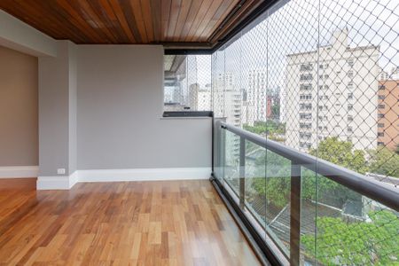 Sacada da Sala de apartamento para alugar com 6 quartos, 467m² em Real Parque, São Paulo