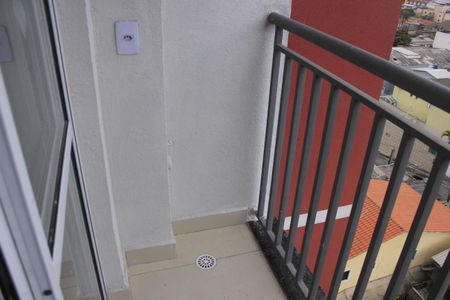 Varanda de apartamento à venda com 2 quartos, 43m² em Jardim Aida, Guarulhos