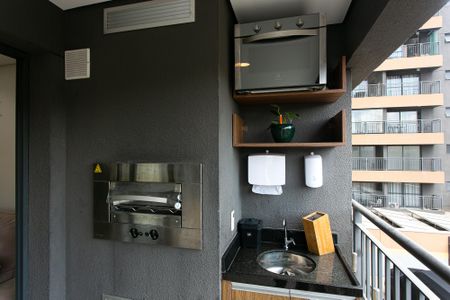Varanda gourmet de apartamento à venda com 3 quartos, 73m² em Vila Esperança, São Paulo