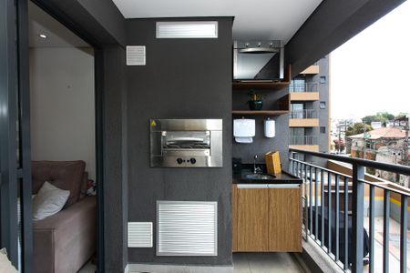 Varanda gourmet de apartamento à venda com 3 quartos, 73m² em Vila Esperança, São Paulo