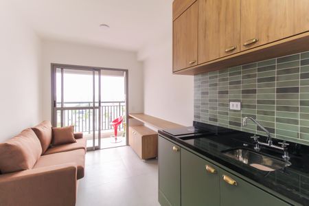 Studio para alugar com 31m², 1 quarto e sem vaga Studio para alugar com 31m², 1 quarto e sem vagaSala/Cozinha