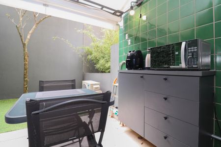 Studio para alugar com 50m², 1 quarto e sem vaga Studio para alugar com 50m², 1 quarto e sem vagaVaranda gourmet