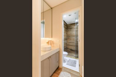 Apartamento à venda com 46m², 1 quarto e 1 vagaBanheiro