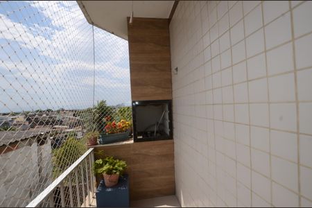 Varanda da Sala de apartamento para alugar com 2 quartos, 61m² em Campinho, Rio de Janeiro