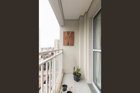 Varanda da Sala de apartamento à venda com 1 quarto, 36m² em Penha de França, São Paulo