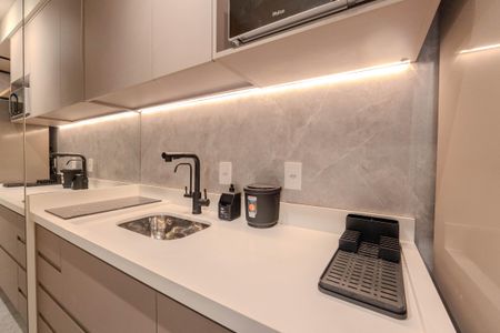 Apartamento à venda com 35m², 1 quarto e sem vagaCozinha