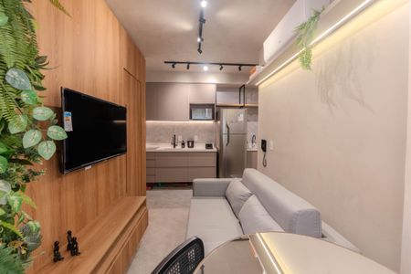 Apartamento à venda com 35m², 1 quarto e sem vagaSala