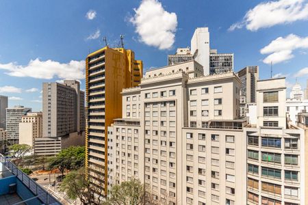 Vista do Studio de kitnet/studio à venda com 1 quarto, 37m² em República, São Paulo