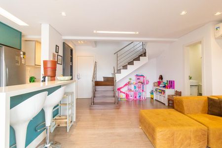 Sala de apartamento para alugar com 2 quartos, 116m² em Água Verde, Curitiba