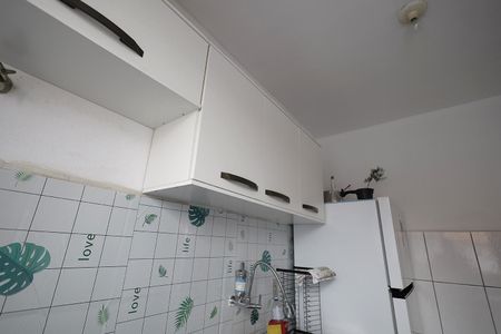 Cozinha e Área de Serviço de apartamento para alugar com 2 quartos, 48m² em Parque Erasmo Assunção, Santo André