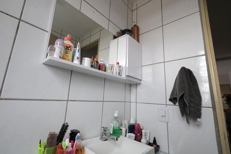 Banheiro Social de apartamento para alugar com 2 quartos, 48m² em Parque Erasmo Assunção, Santo André