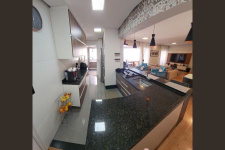 Cozinha de apartamento à venda com 2 quartos, 104m² em Baeta Neves, São Bernardo do Campo