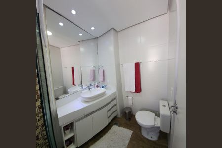 Banheiro da Suíte de apartamento à venda com 2 quartos, 104m² em Baeta Neves, São Bernardo do Campo
