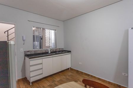 Cozinha de kitnet/studio para alugar com 1 quarto, 27m² em Centro, Diadema