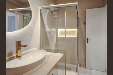 Banheiro Corredor de apartamento para alugar com 2 quartos, 68m² em Tijuca, Rio de Janeiro