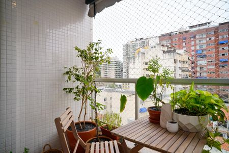 Varanda da Sala de apartamento à venda com 3 quartos, 130m² em Icaraí, Niterói