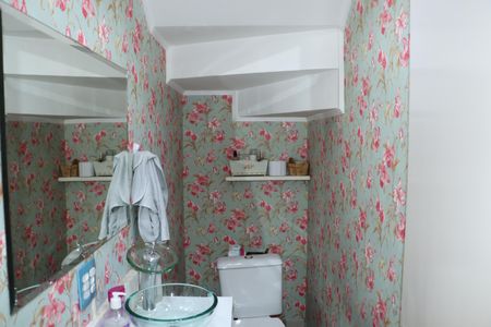 Lavabo de casa de condomínio para alugar com 3 quartos, 110m² em Jardim Passargada I, Cotia