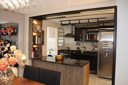 Casa de condomínio para alugar com 110m², 3 quartos e 2 vagasSala de Jantar