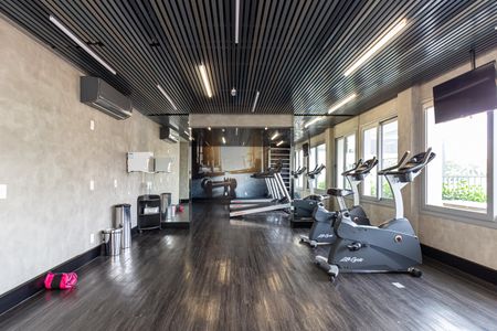 Studio para alugar com 20m², 1 quarto e sem vaga Studio para alugar com 20m², 1 quarto e sem vagaAcademia