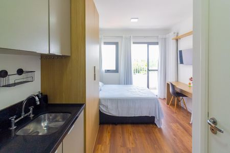 Studio para alugar com 20m², 1 quarto e sem vaga Studio para alugar com 20m², 1 quarto e sem vagaCozinha